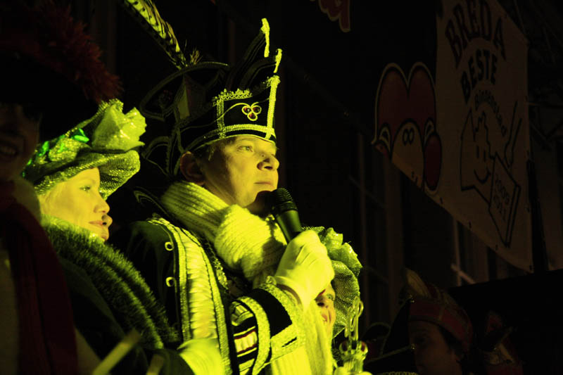 Emotioneel afscheid van carnaval en Prins Dionysos. foto Erik Eggens